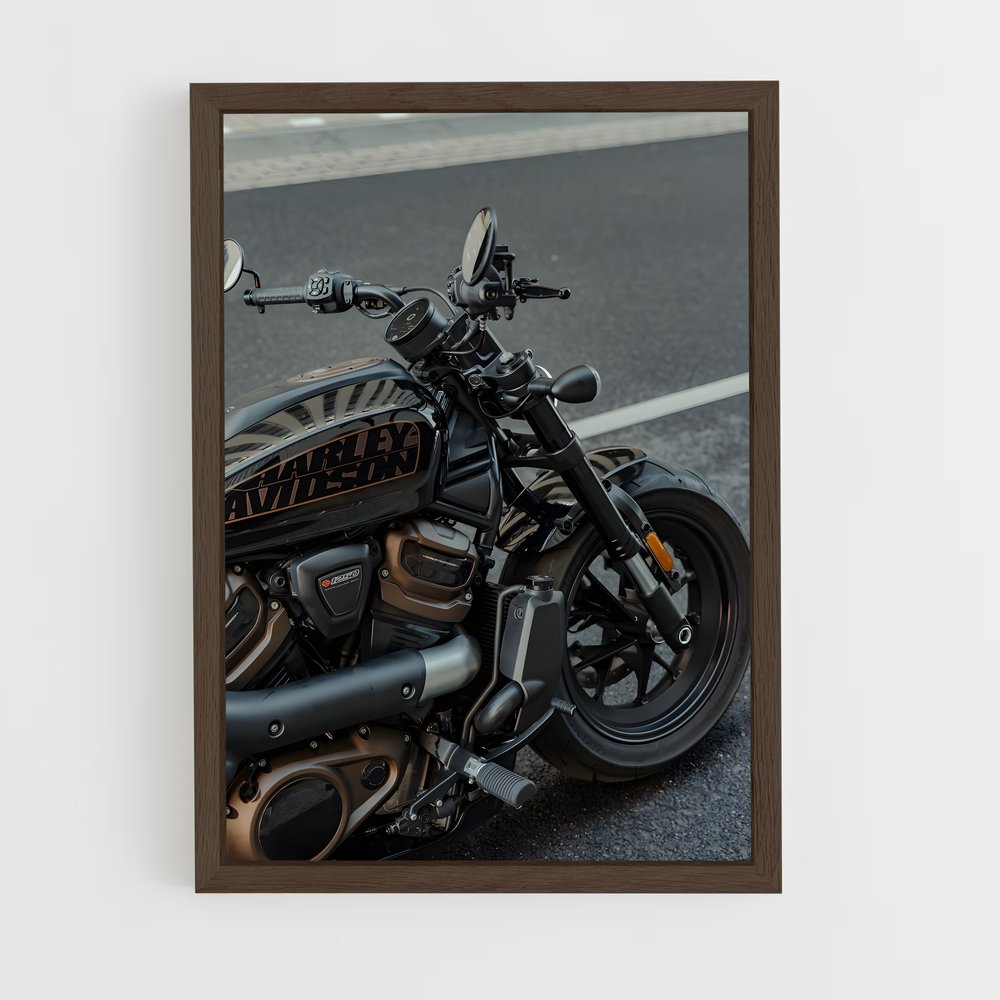 Poster S Sportster en mouvement – affiche Harley-Davidson (vue 5)